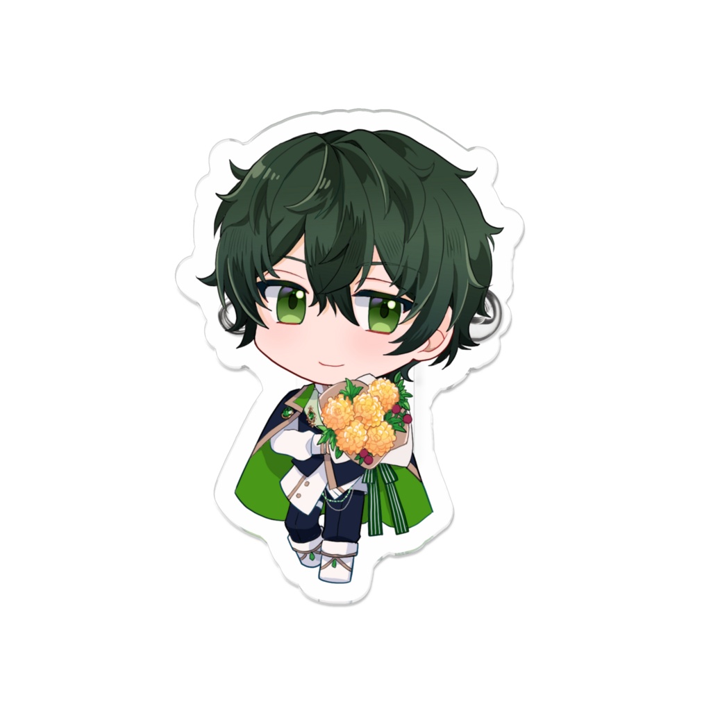 緑川翠　アクリルバッジ　誕生祭2026　SDイラストver