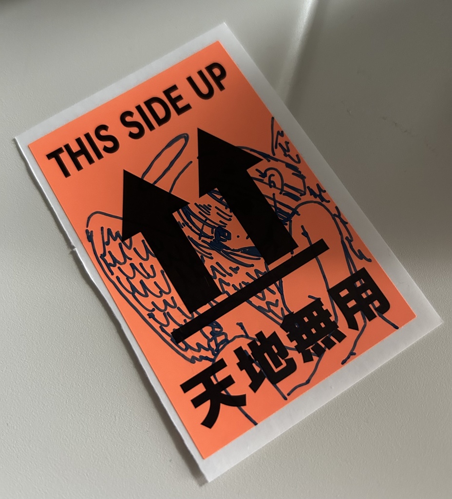 手描きステッカー