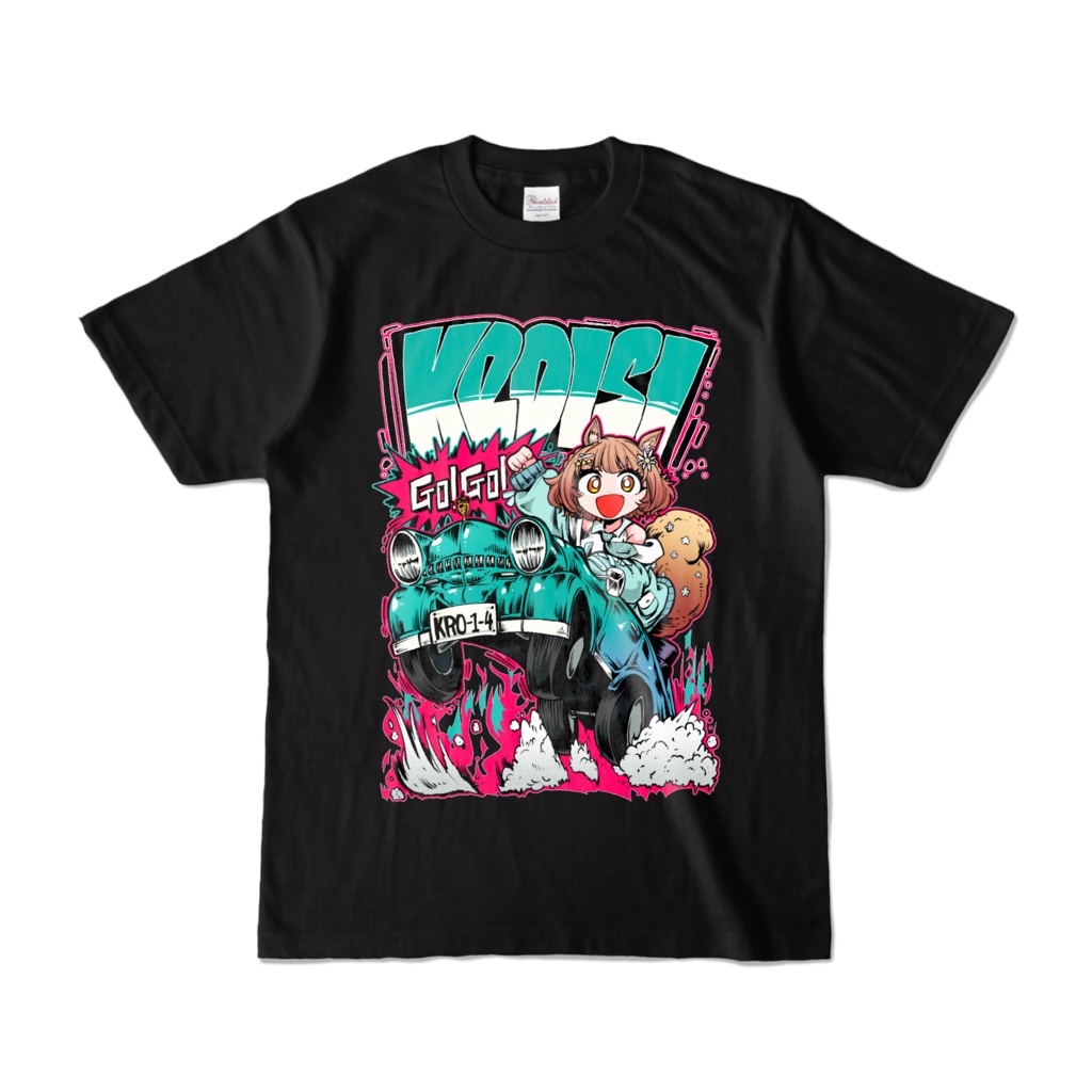 生誕Tシャツ 黒 A