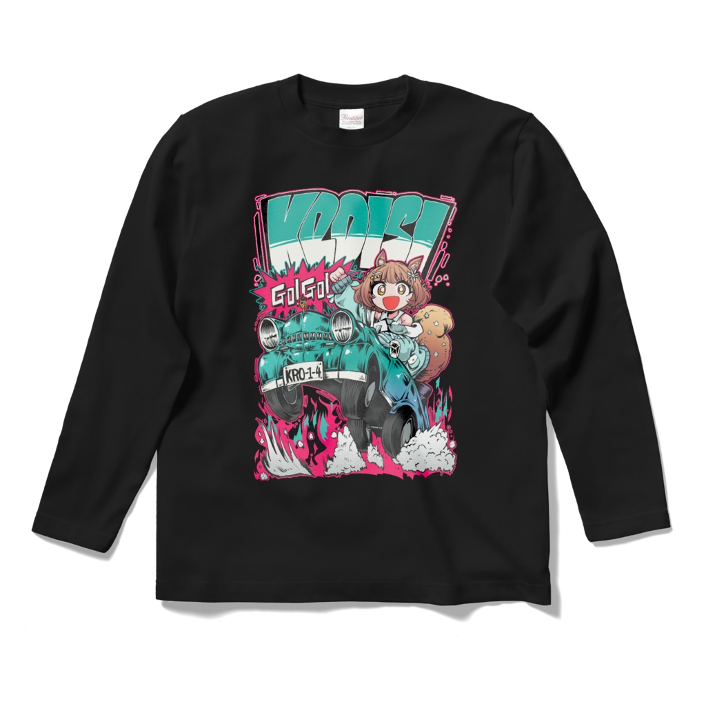 生誕Tシャツ（ロング）黒　A