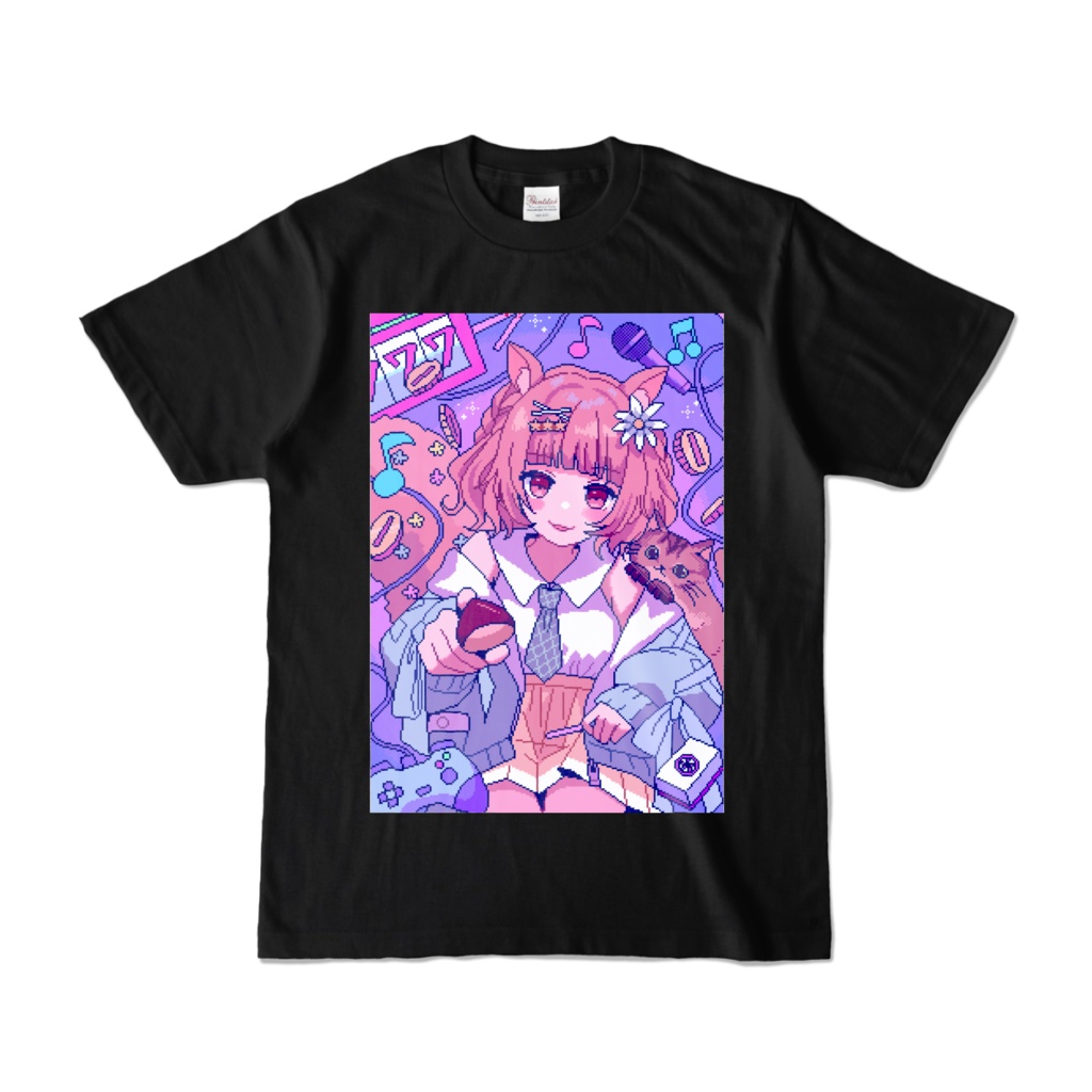 2026 生誕Tシャツ（黒 ドット）
