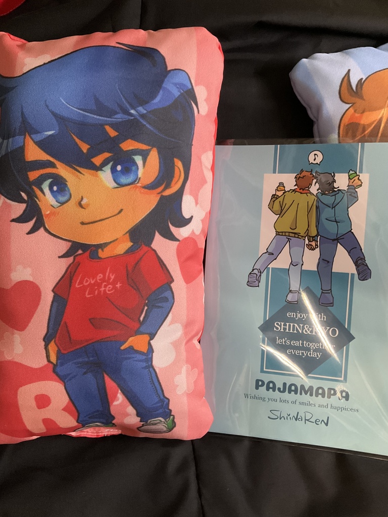 伸&遼クッション◆送料込