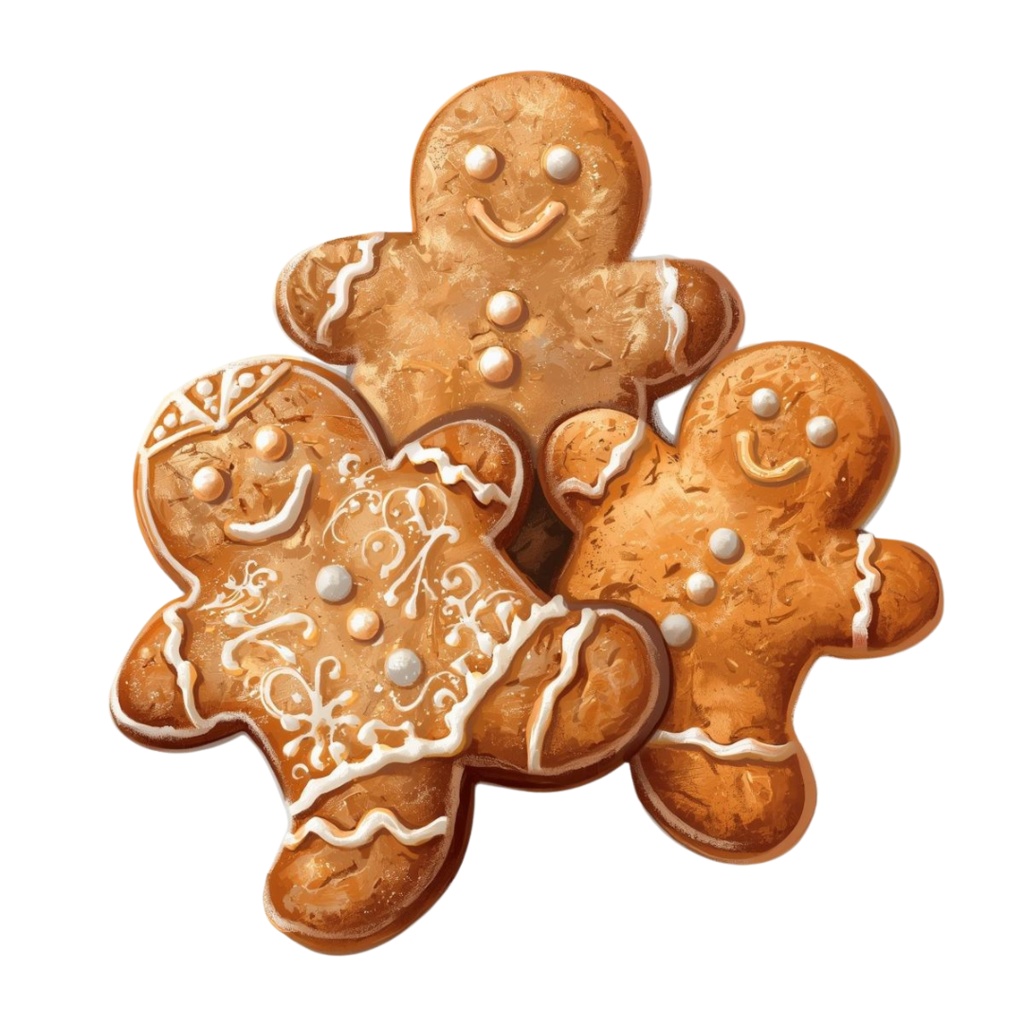 【クリスマス】油絵風/アンティーク調クリップアート12点セット | PNG背景透過