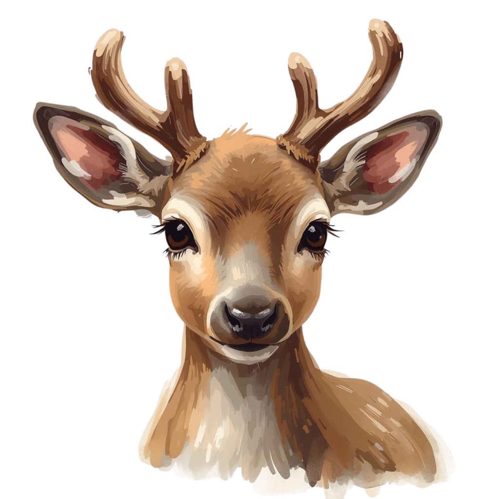 【クリスマス】油絵風/アンティーク調クリップアート12点セット | PNG背景透過