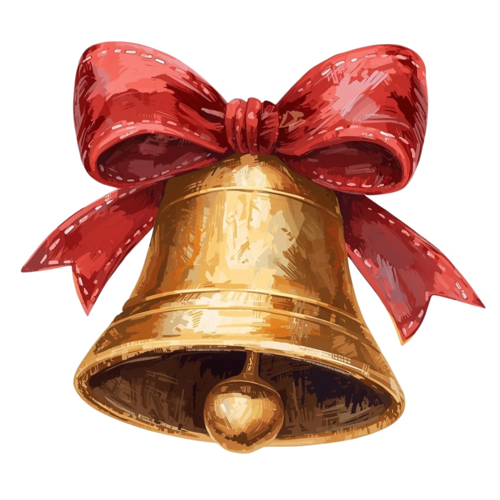 【クリスマス】油絵風/アンティーク調クリップアート12点セット | PNG背景透過