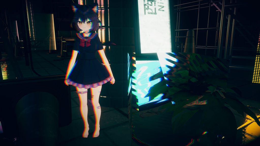 光学迷彩・ノイズシェーダー