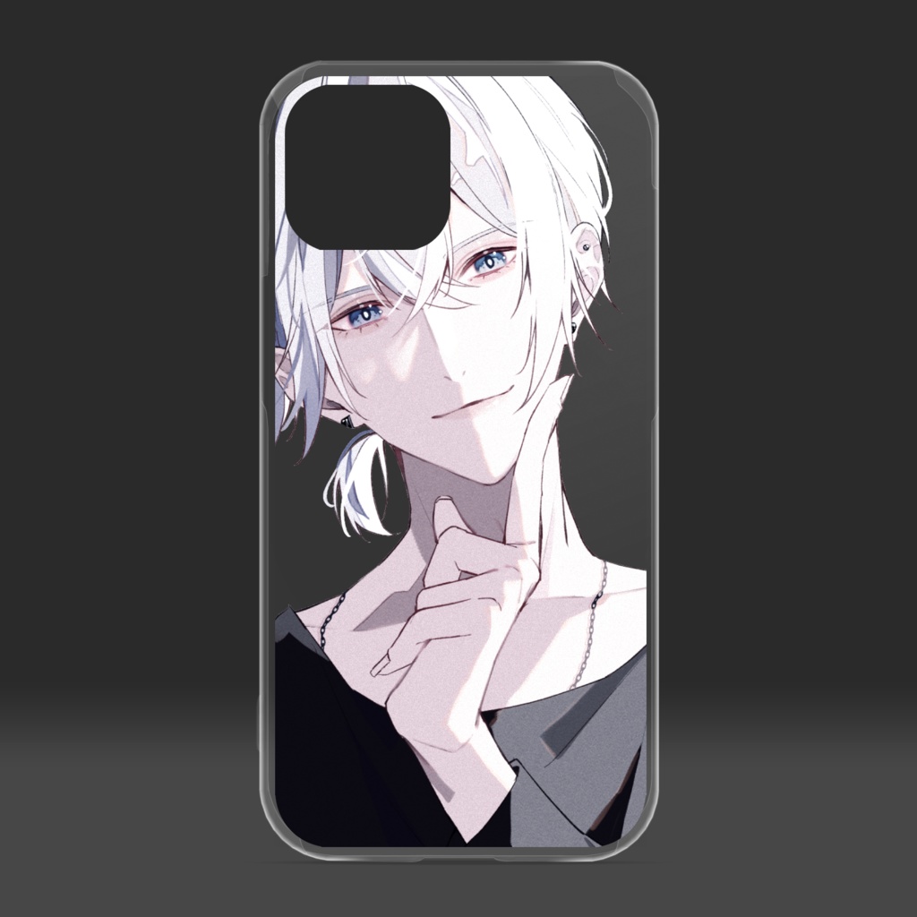 銀髪お兄さんクリアケース