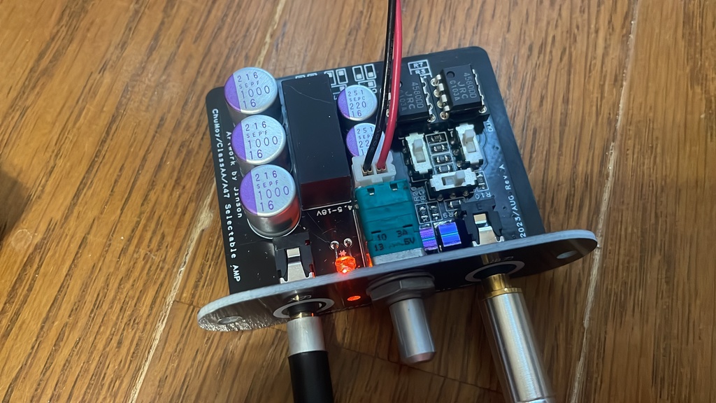 JC-36 chumoy/A47/ClassAA切り替えアンプ