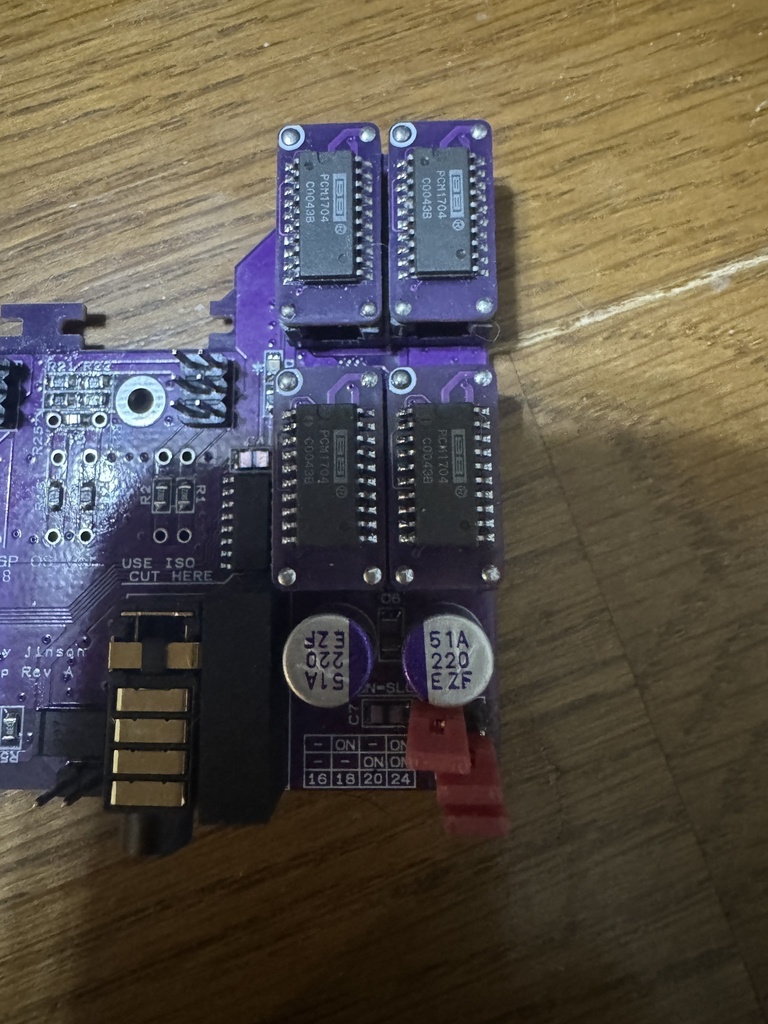 JC-58 MONYACA9/F専用 PCM56P BT OS バージョン 赤基板