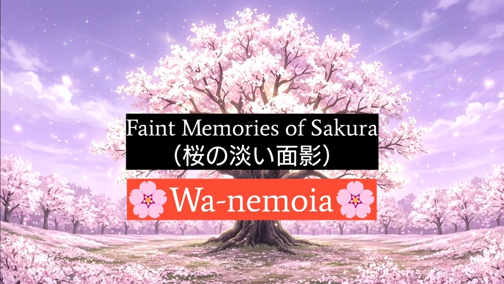 【Japanese Soundscape Music】Faint Memories of Sakura / 桜の淡い面影