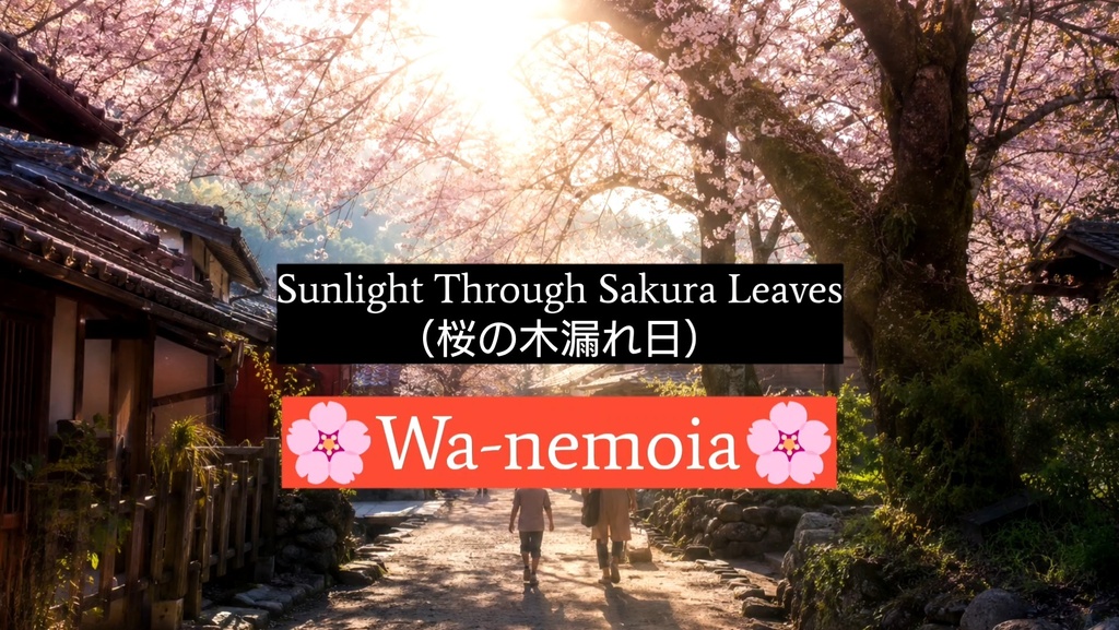 【Japanese Soundscape Music】Sunlight Through Sakura Leaves / 桜の木漏れ日
