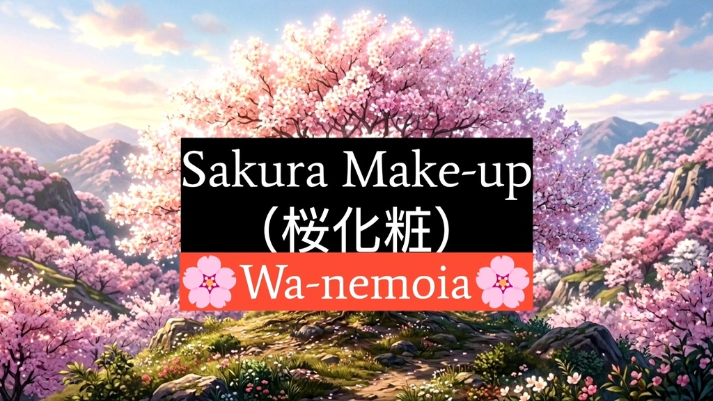 【Japanese Soundscape Music】Sakura Make-up / 桜化粧