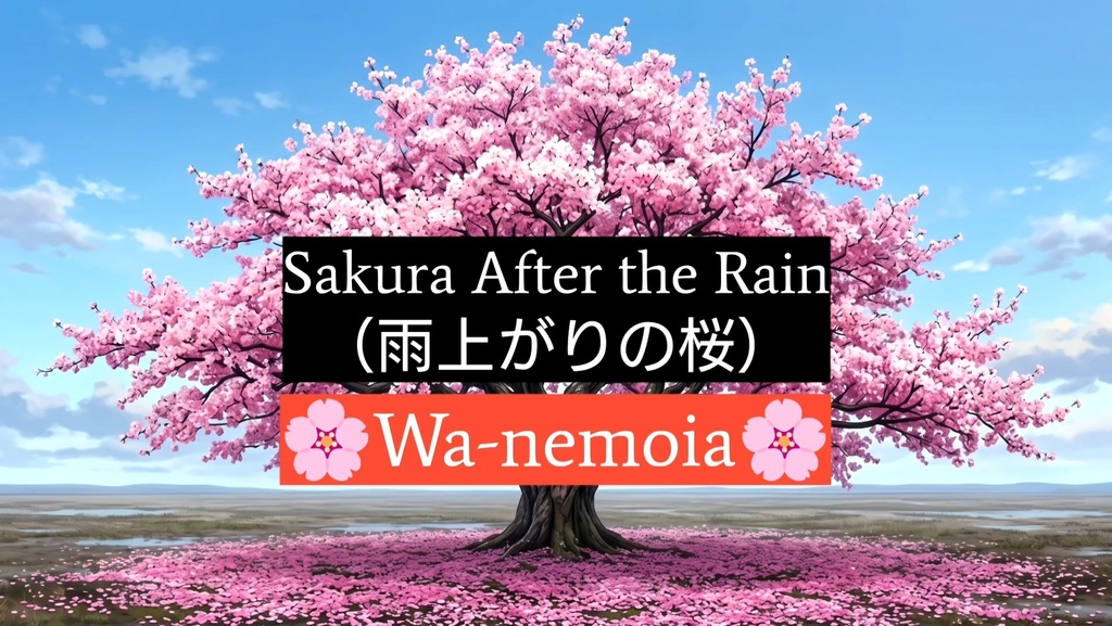 【Japanese Soundscape Music】Sakura After the Rain / 雨上がりの桜