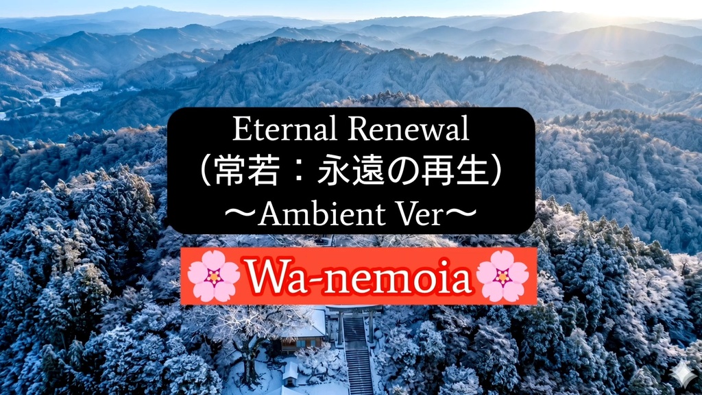 【Japanese Soundscape Music】Eternal Renewal /常若・永遠の再生 〜Ambient Ver〜
