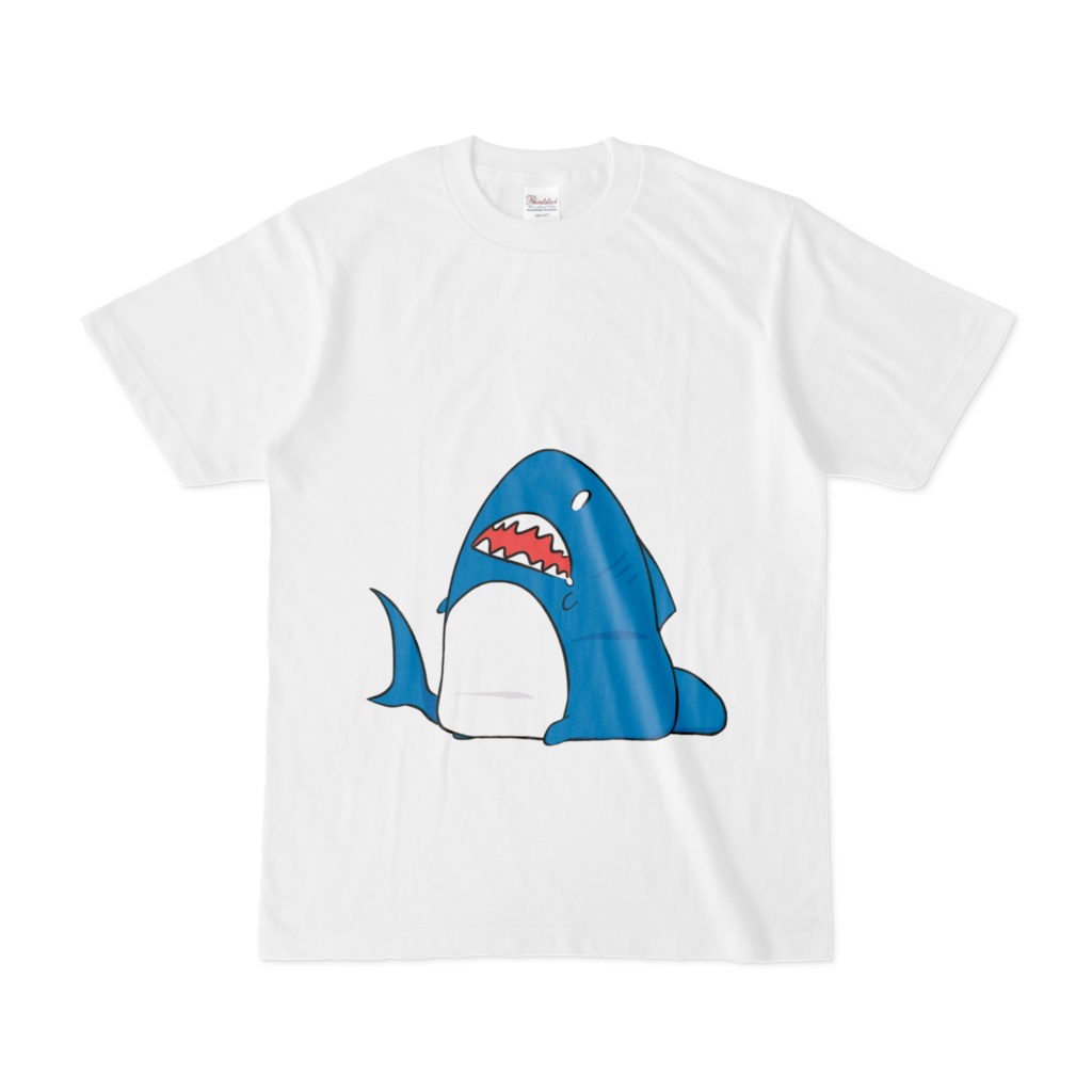 腹ぺこサメくんTシャツ