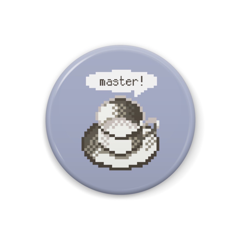 おかわりが欲しいコーヒーの缶バッジ