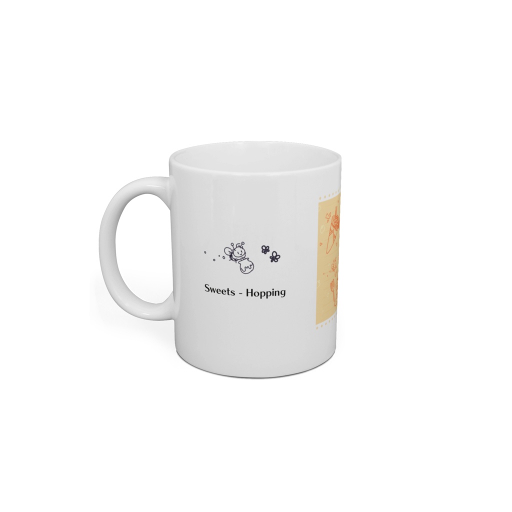 【マグカップ】Sweets-Hopping