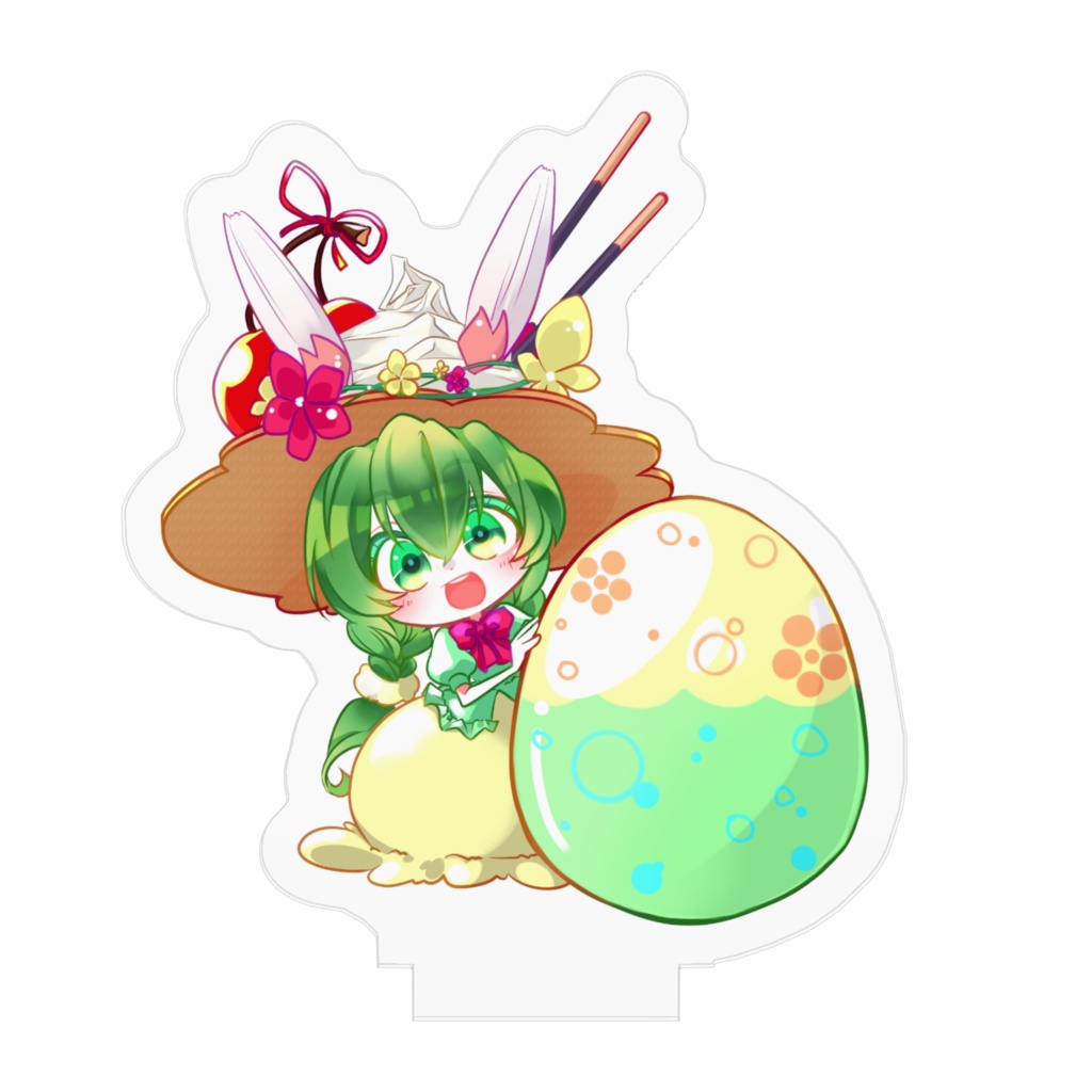 【アクスタ】クリームソーダちゃん(イースター)