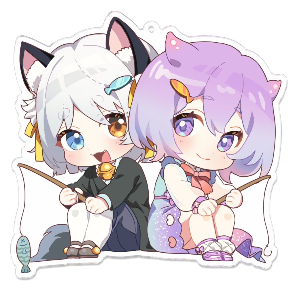 ゆめべる釣り堀ラジオ SDアクリルキーホルダー