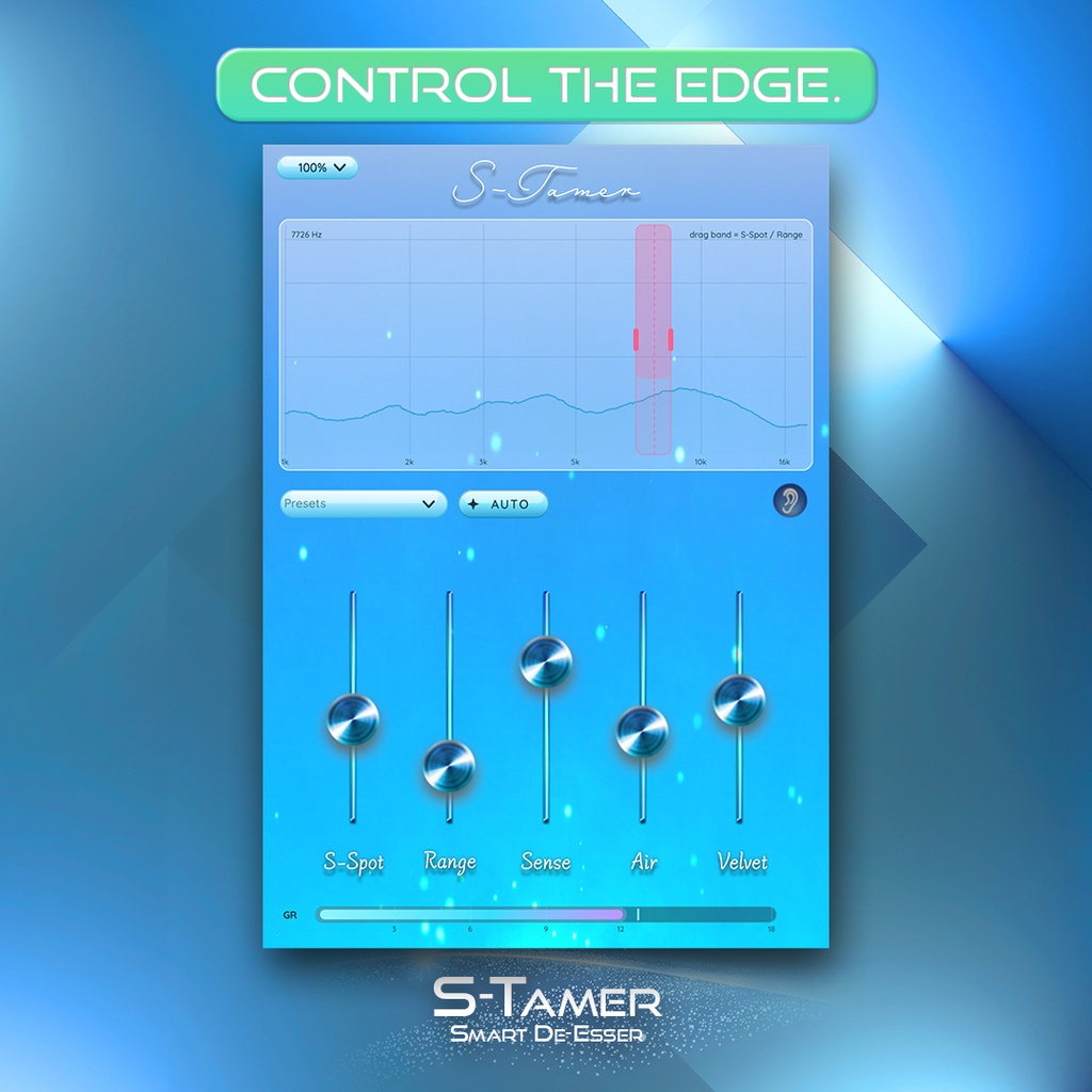 S-Tamer | 声の刺さりを自然に整えるディエッサー