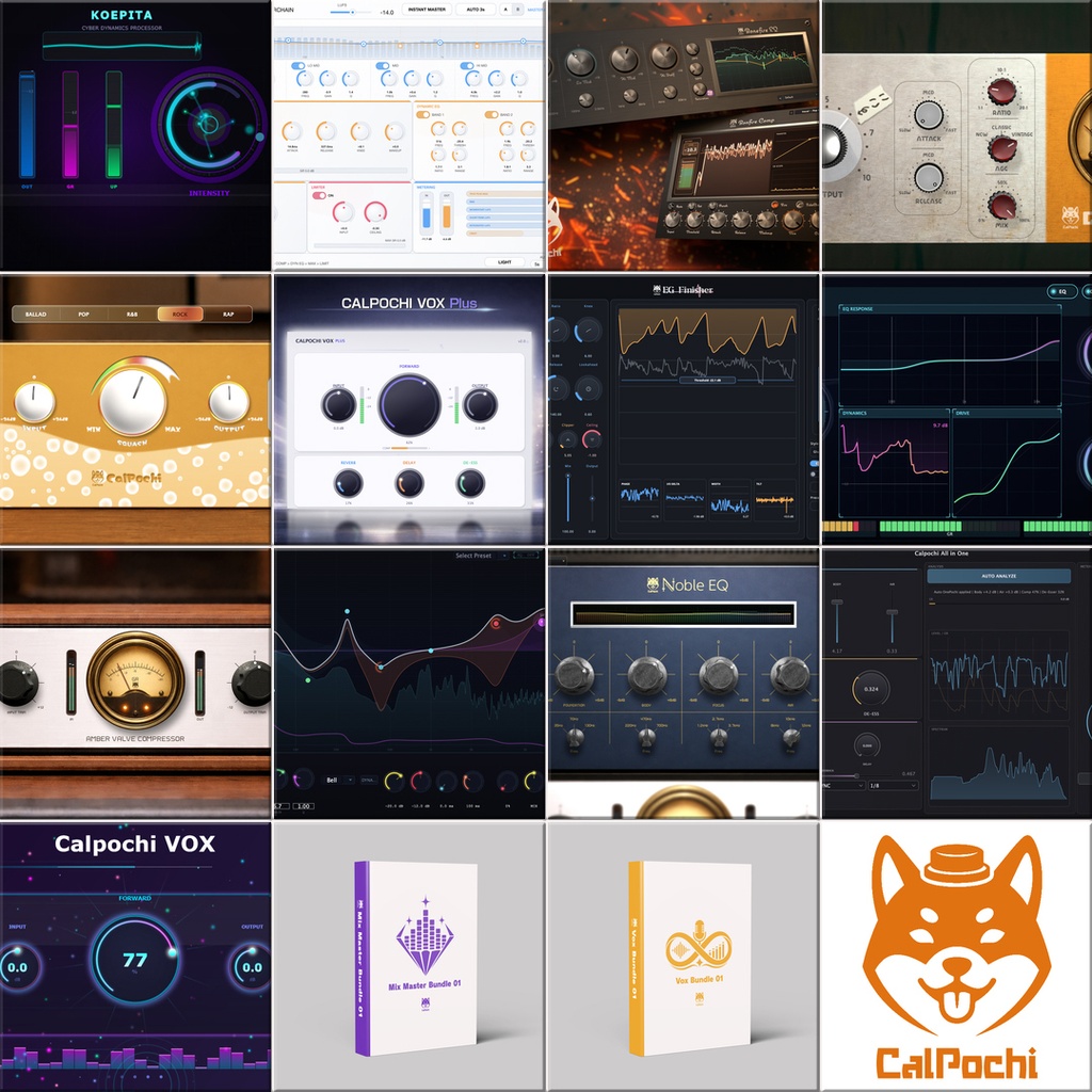 【リリース記念 50%OFF】CalPochi Complete Bundle 2026.06 ┊︎ 限定プラグイン同梱
