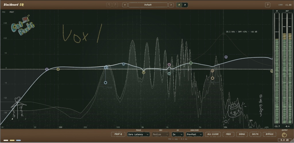 【リリース記念40%OFF】Blackboard EQ | 黒板に描くイコライザー