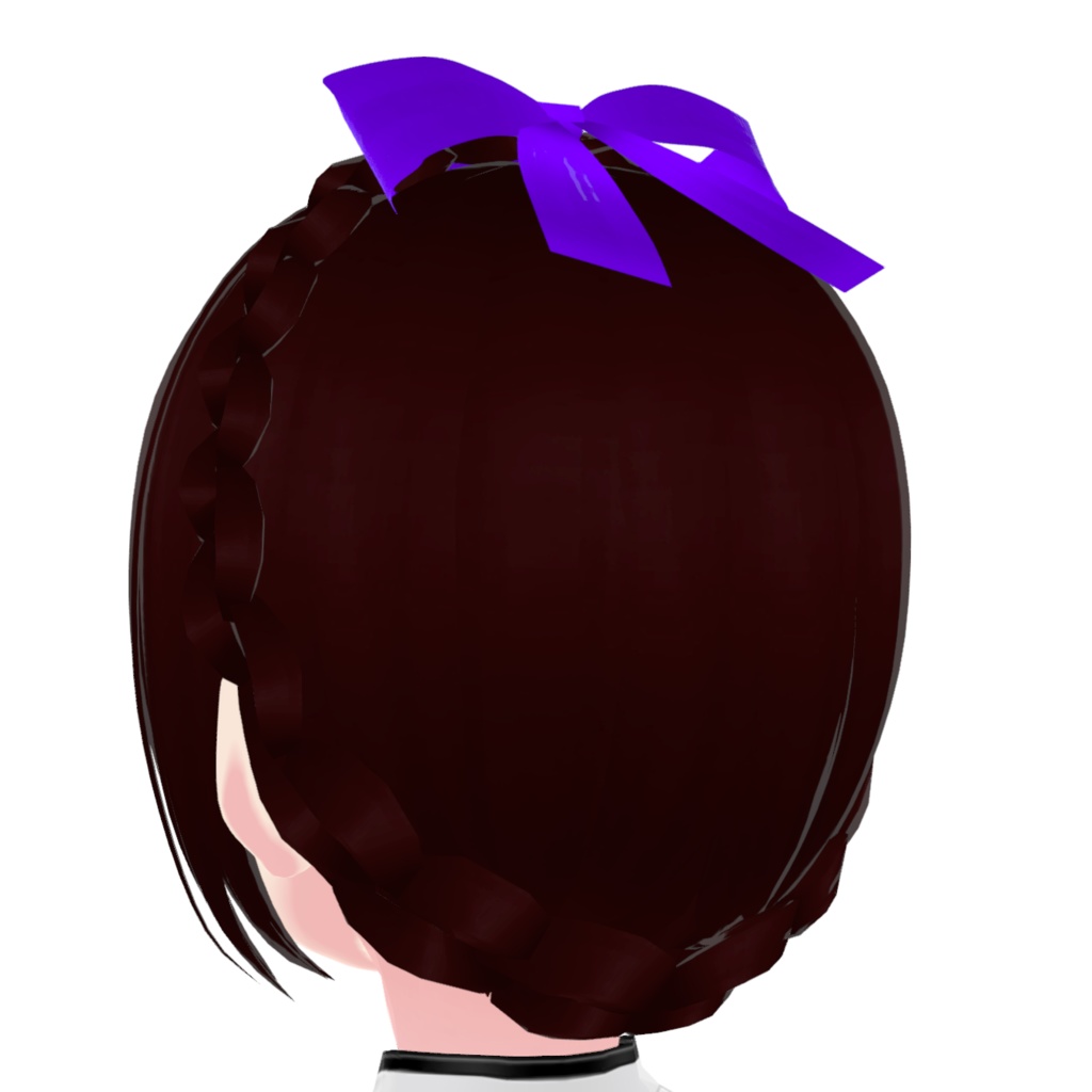 一体型三つ編みアレンジ