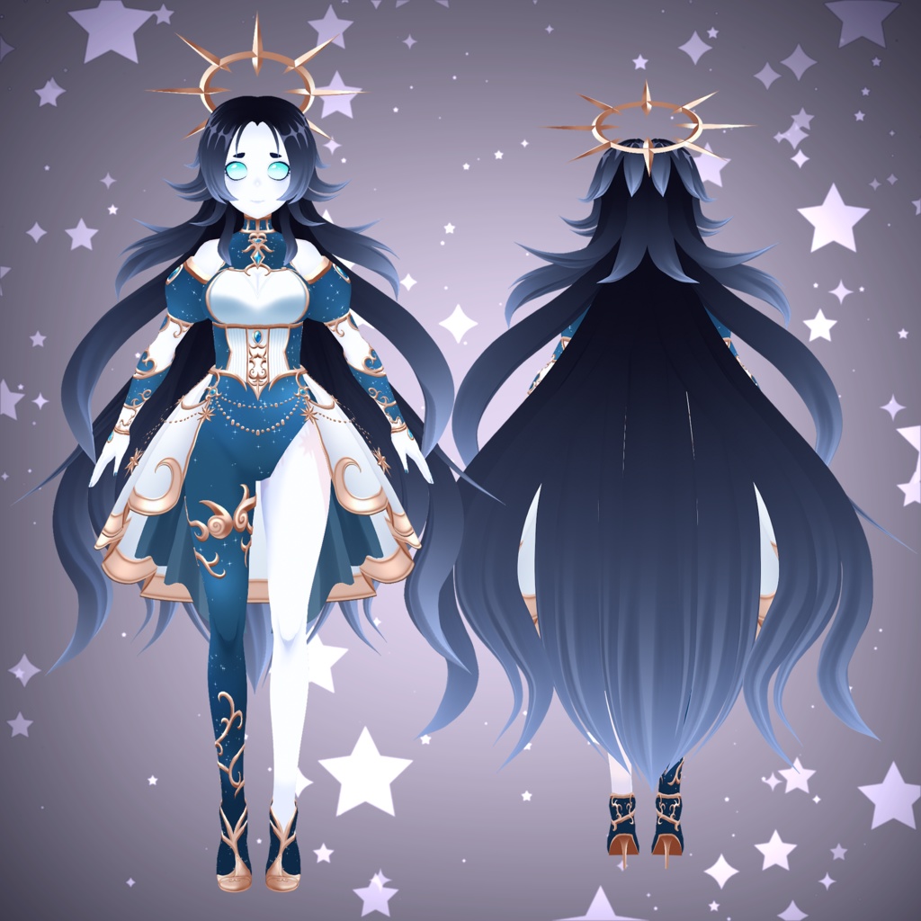 【VRC想定/cluster対応】Vroidアバター「Leila-レイラ-」