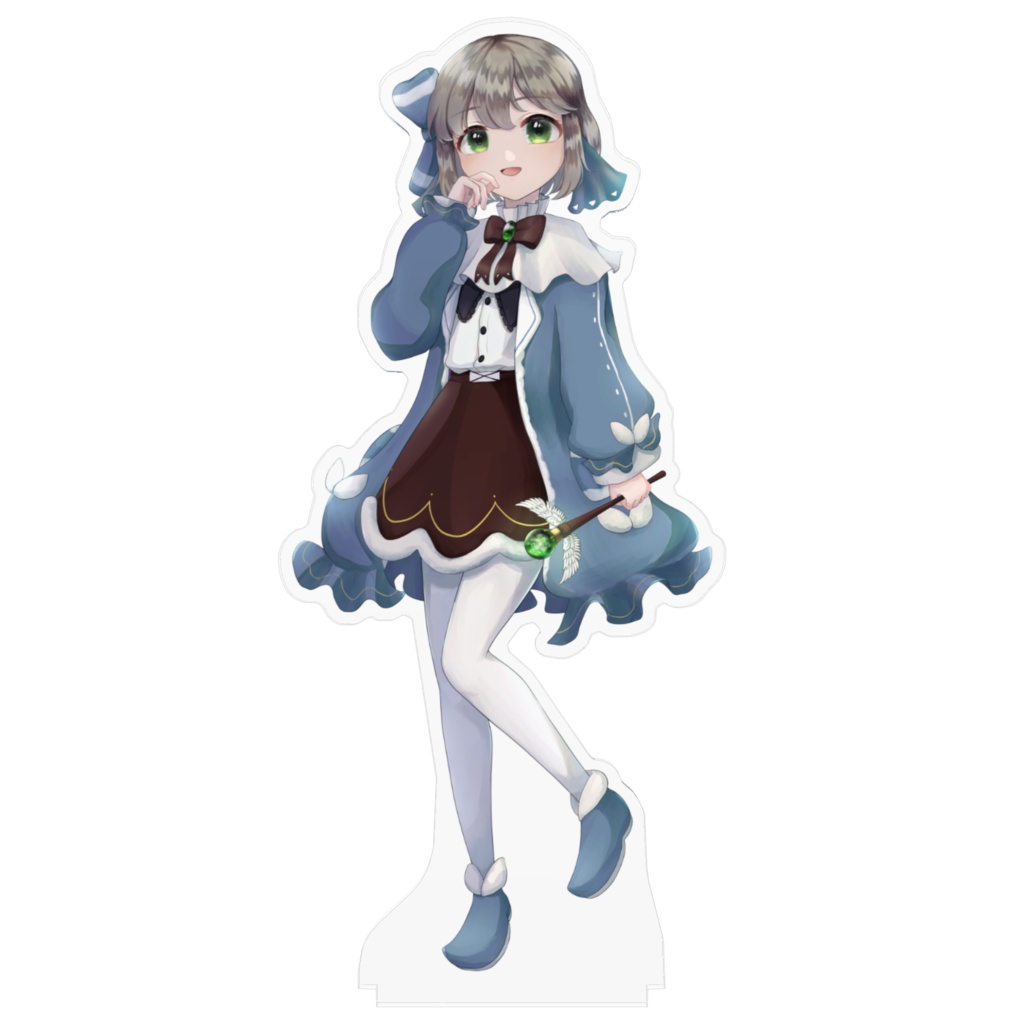 雉野ひいらアクリルフィギュア(冬服)