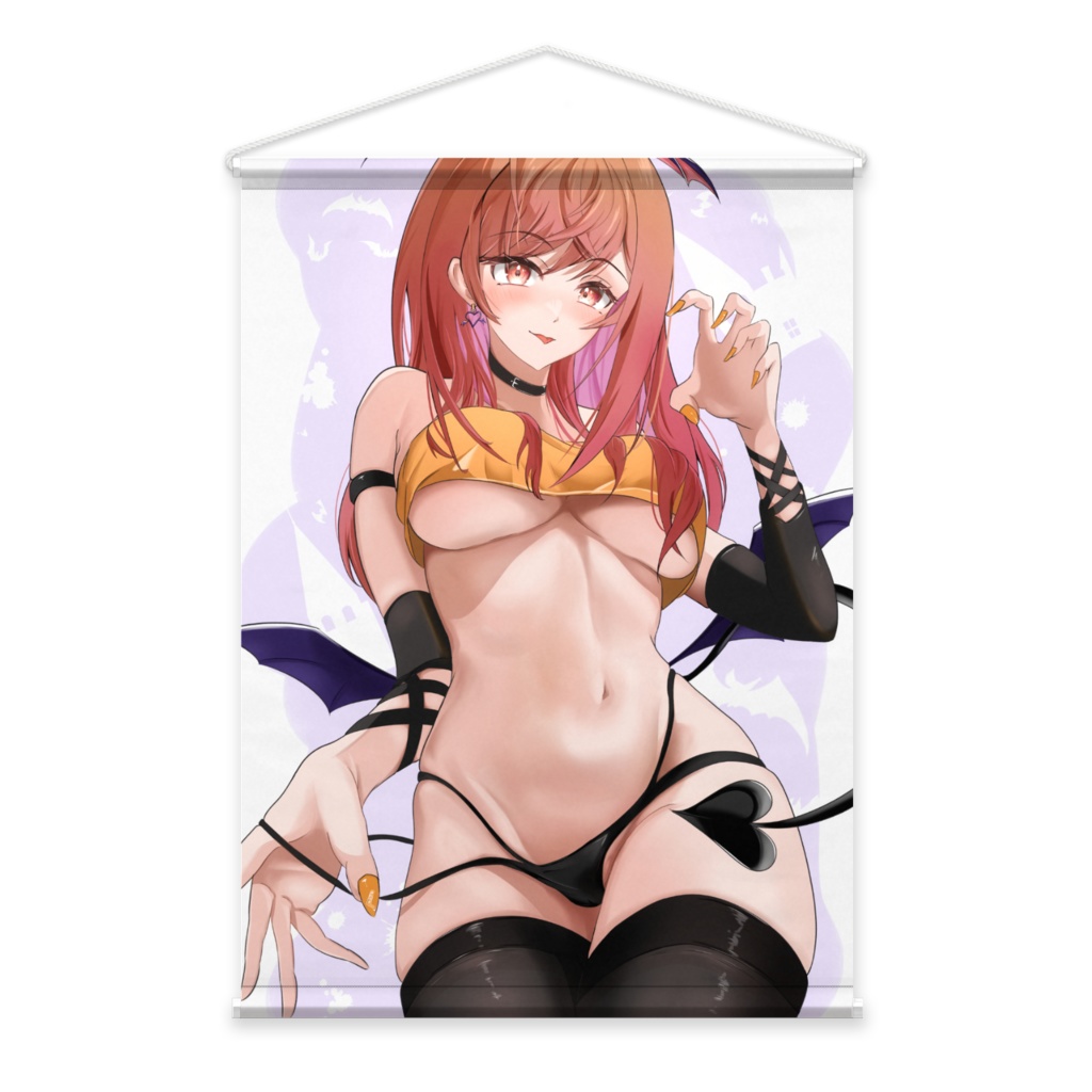 一条莉々華　ハロウィンサービスB2タペストリー　「非公式」