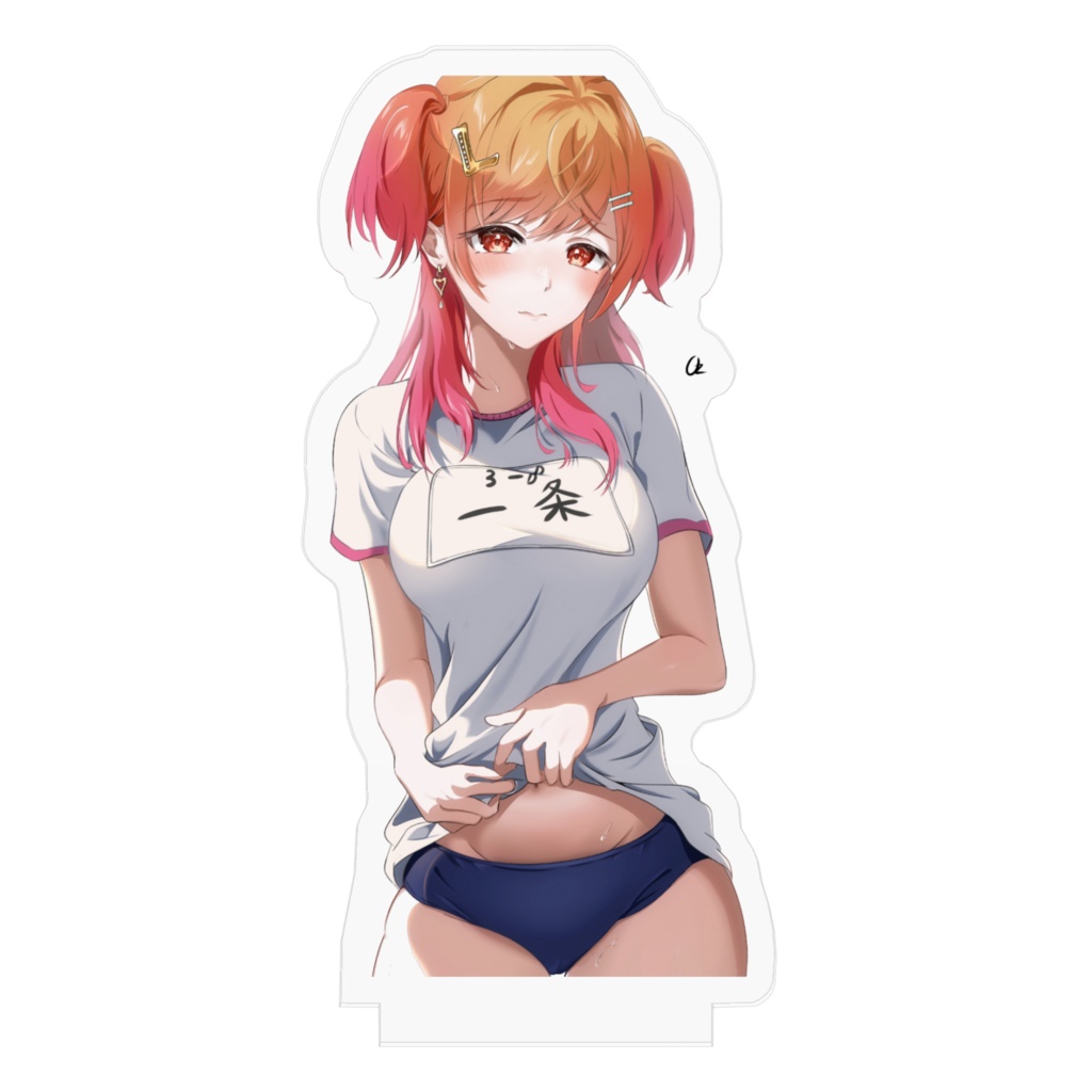 一条莉々華 体操服アクリルスタンド 「非公式」