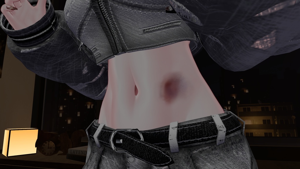 リアル痣 締め跡テクスチャ VRChat想定