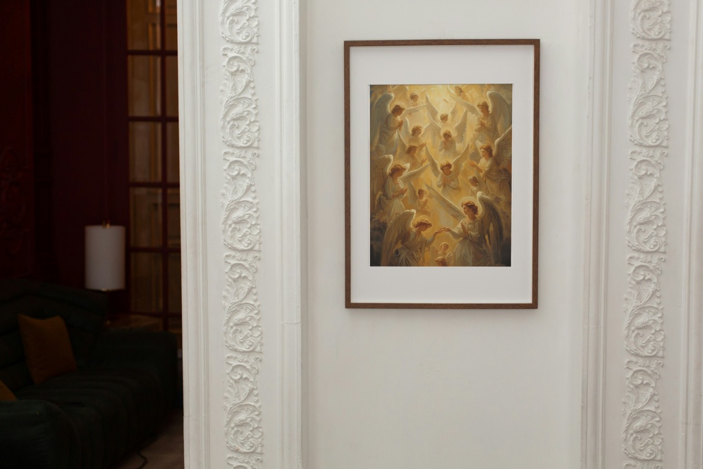 👼 たくさんの天使 ― 幻想的スピリチュアルアート3(JPG) ✨