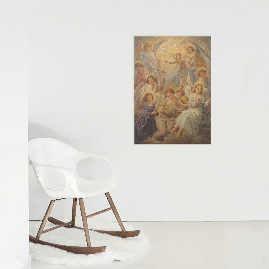 👼 たくさんの天使 ― 幻想的スピリチュアルアート1(JPG) ✨