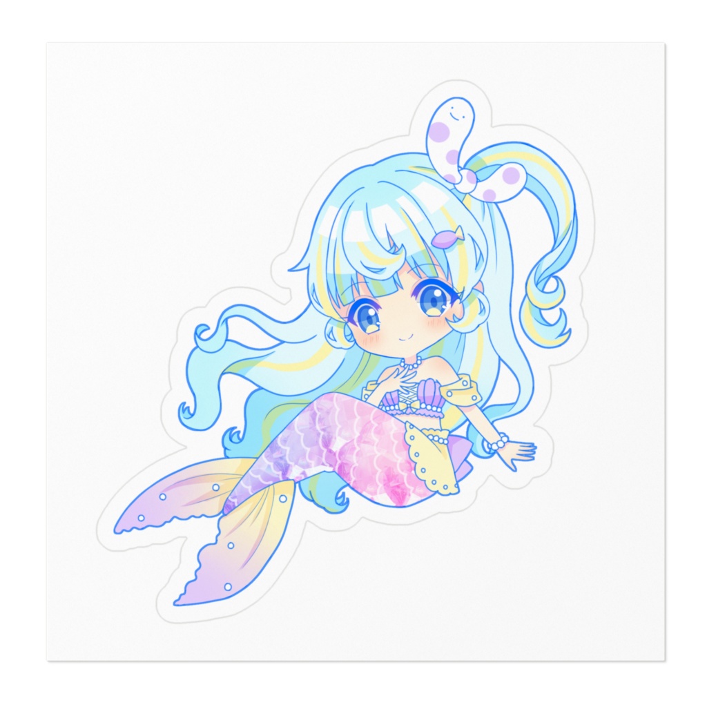 マーメイドステッカー