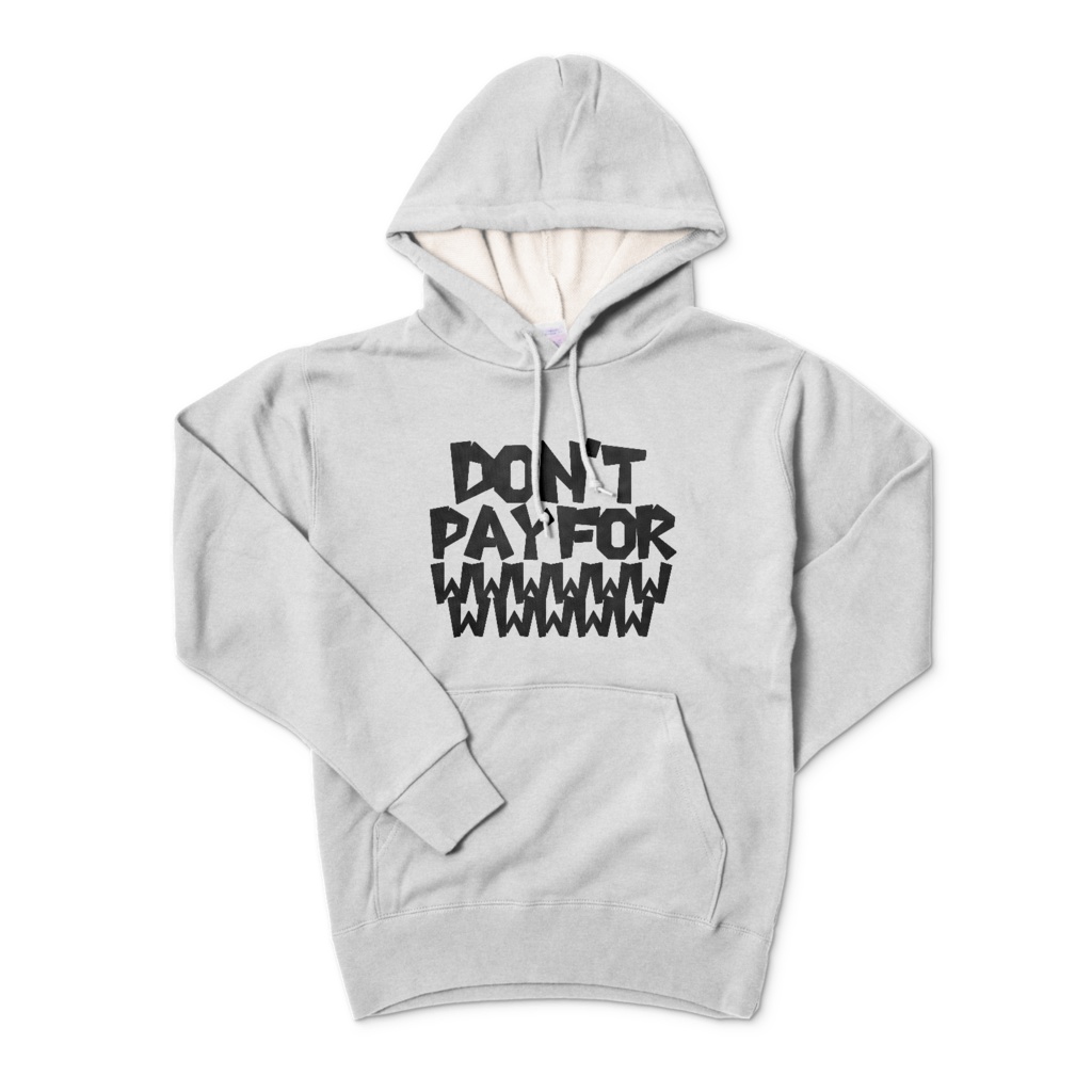 草に金かけんなパーカー　ぐれい