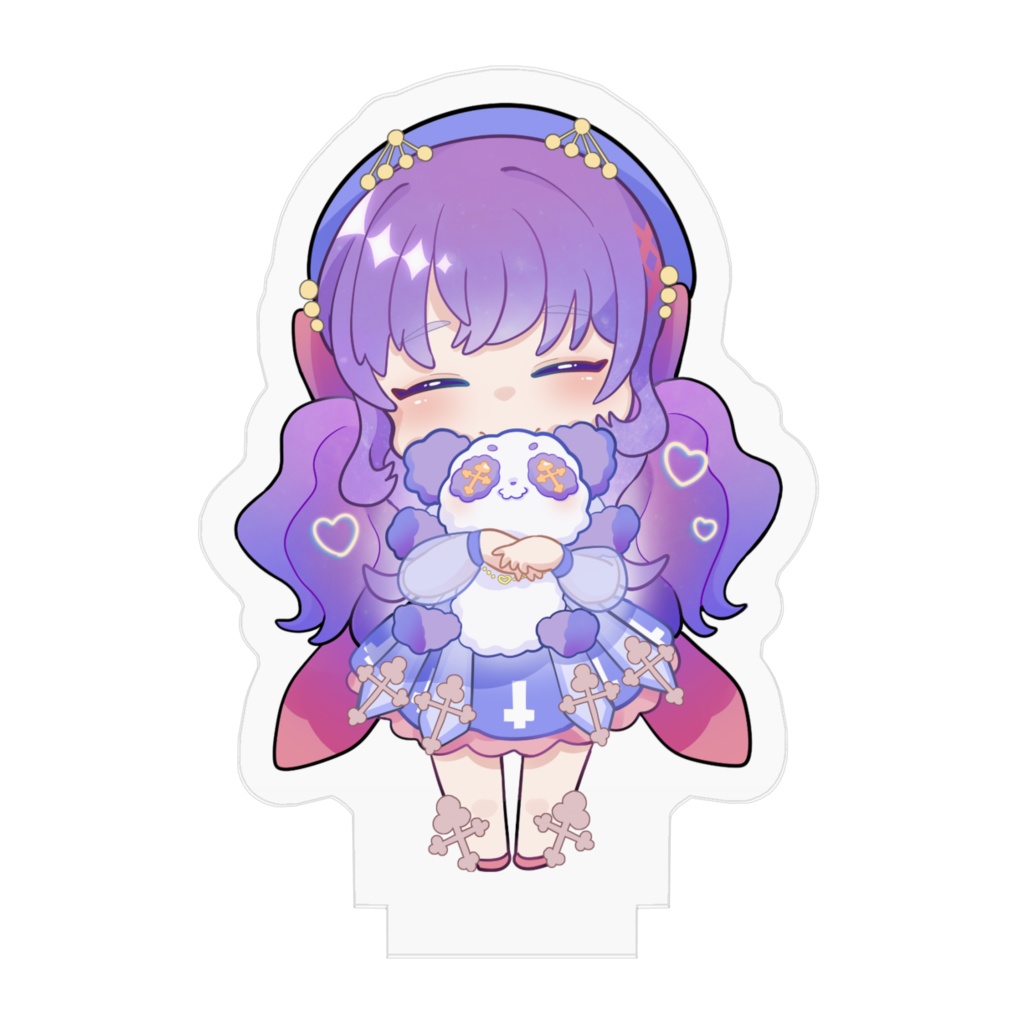 かなえと夢夢のアクリルフィギュア