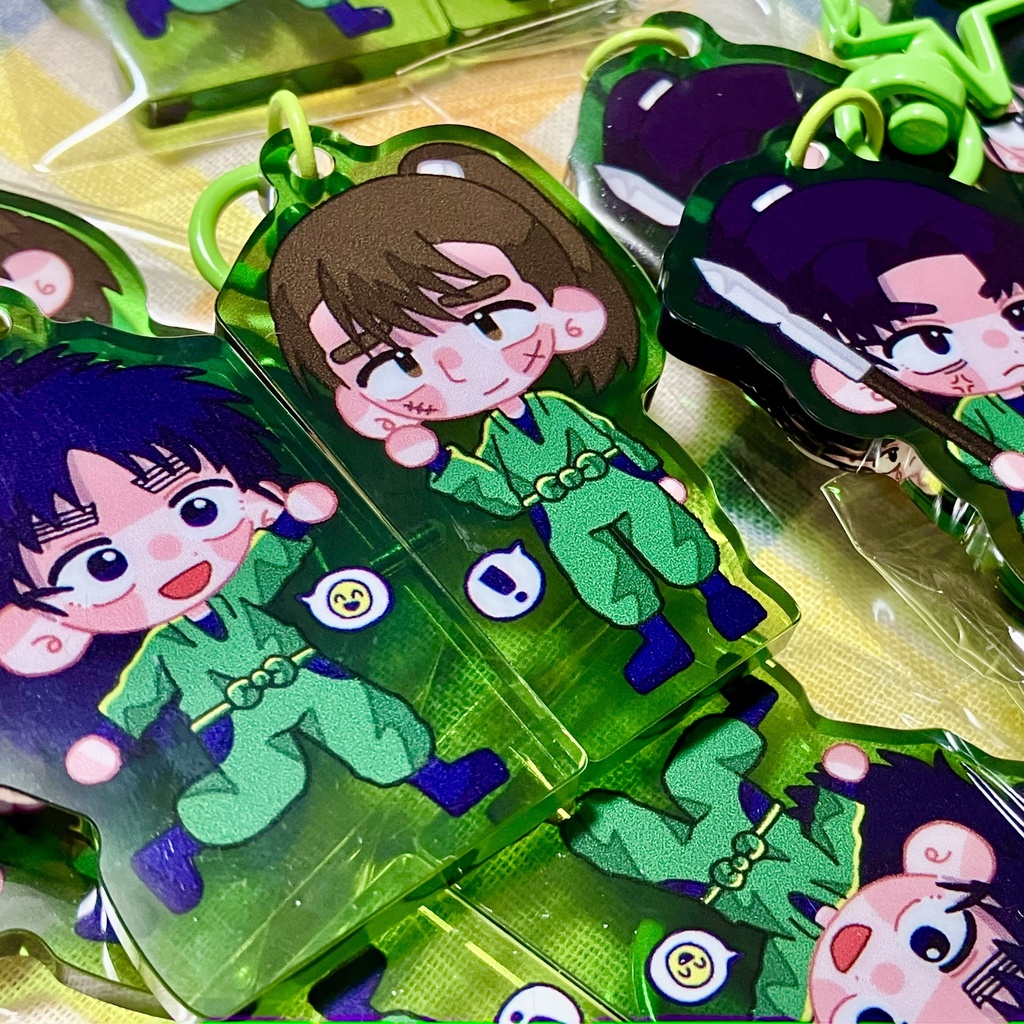 くっつく六ろアクキー