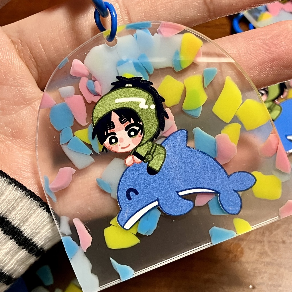 いるかアクキー