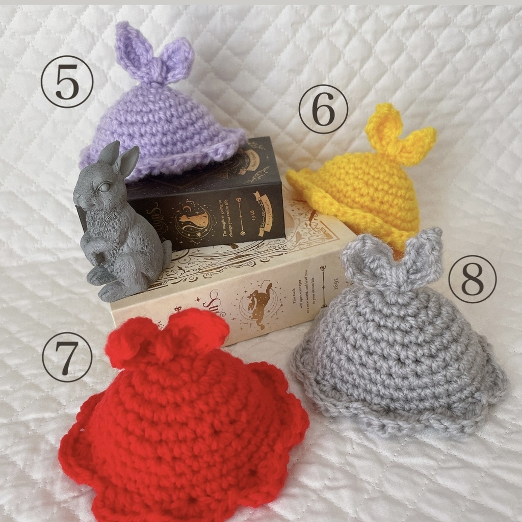 モンぬい うさちゃん帽子