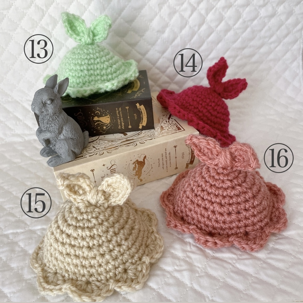 モンぬい うさちゃん帽子