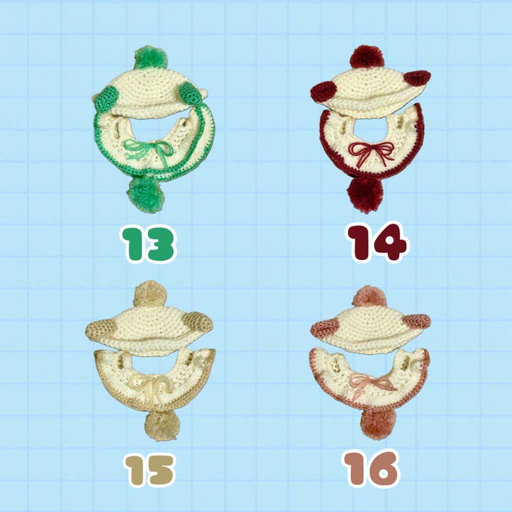 カラフルわんこ