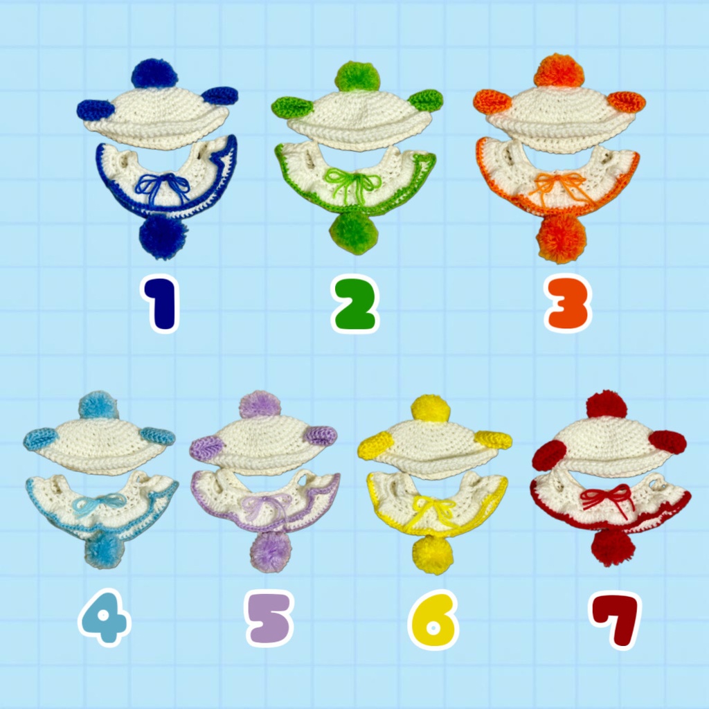 カラフルわんこ