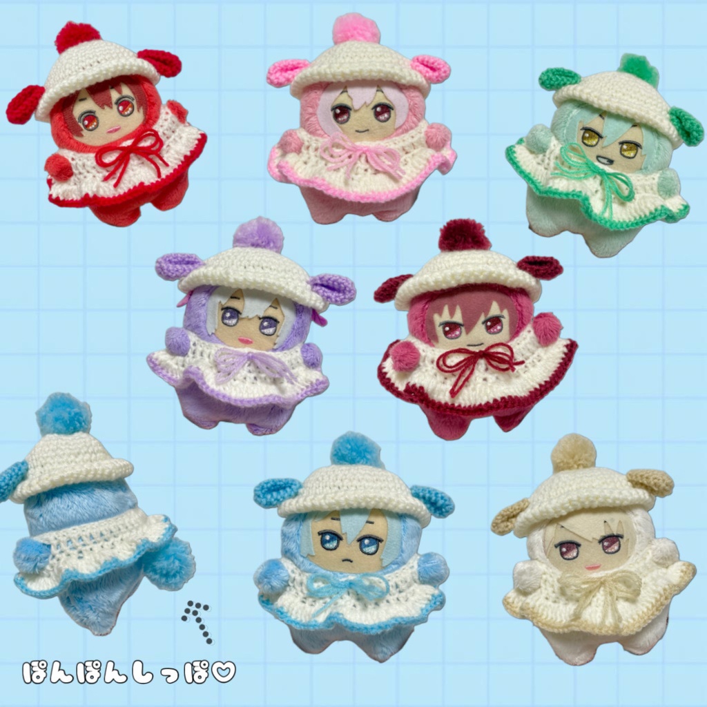 カラフルわんこ