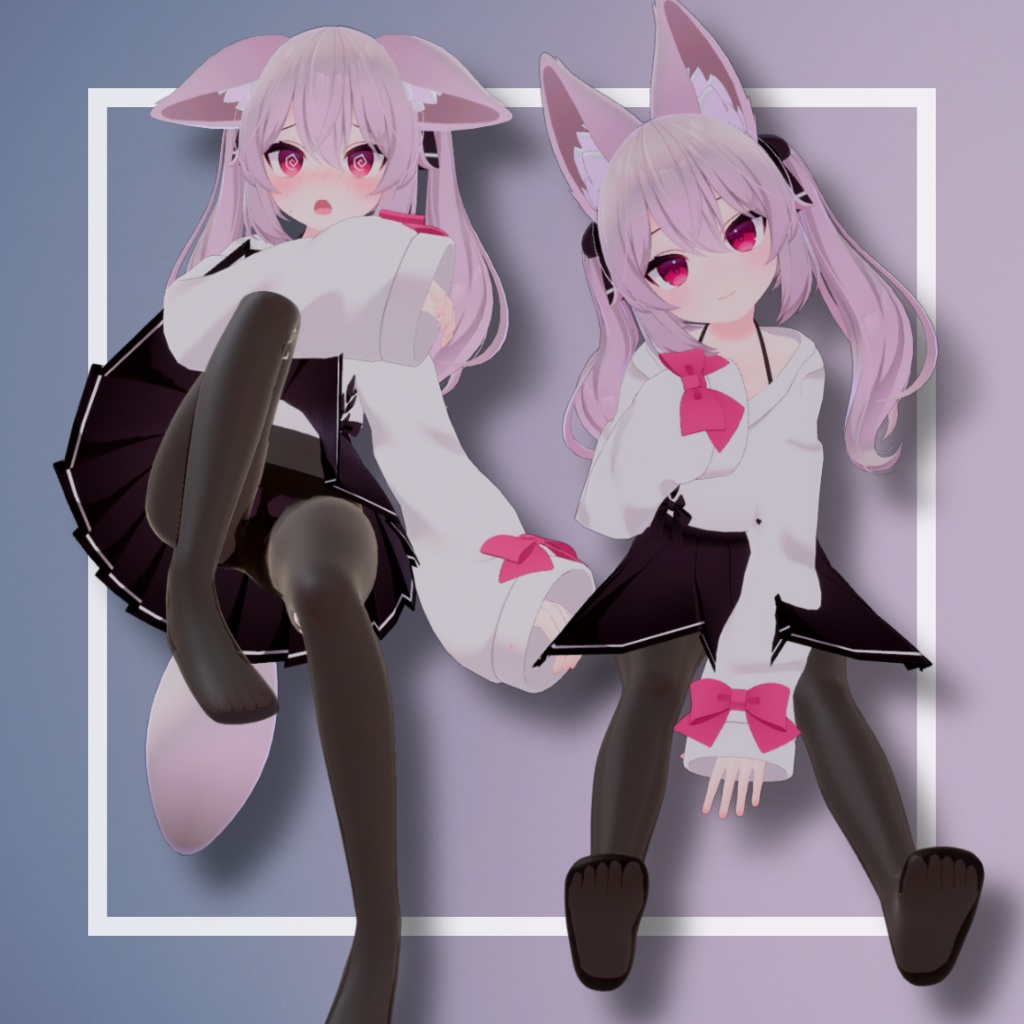 【カリン】 Black Tights【Quest対応】