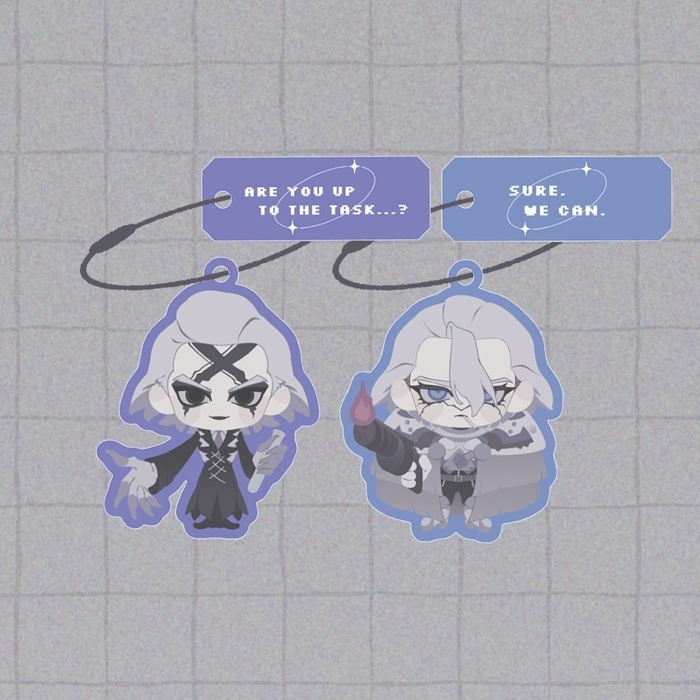 ゼノ&スタンリー 2連アクリルキーホルダー