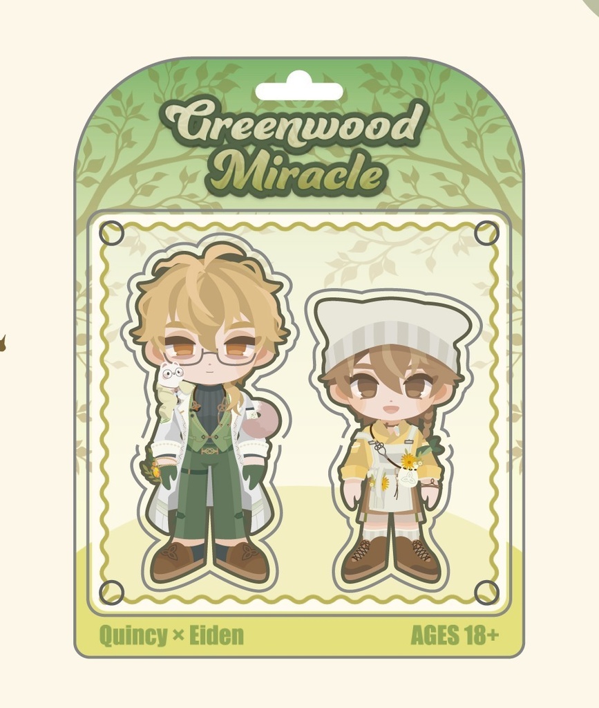 ブリスターパッケージ風アクキー