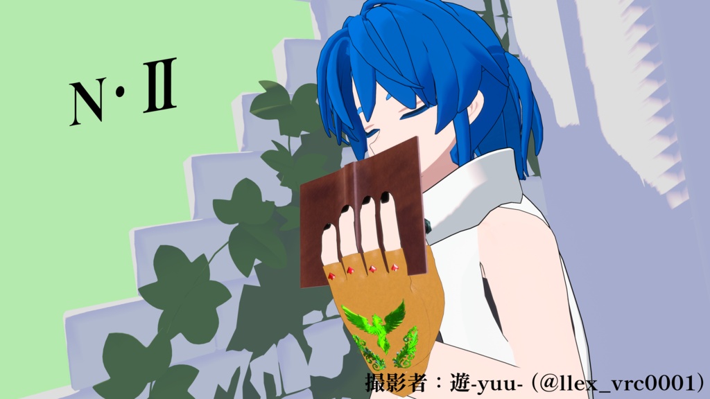 【4アバター対応】指ぬきグローブ 翼掌(yokusyou)