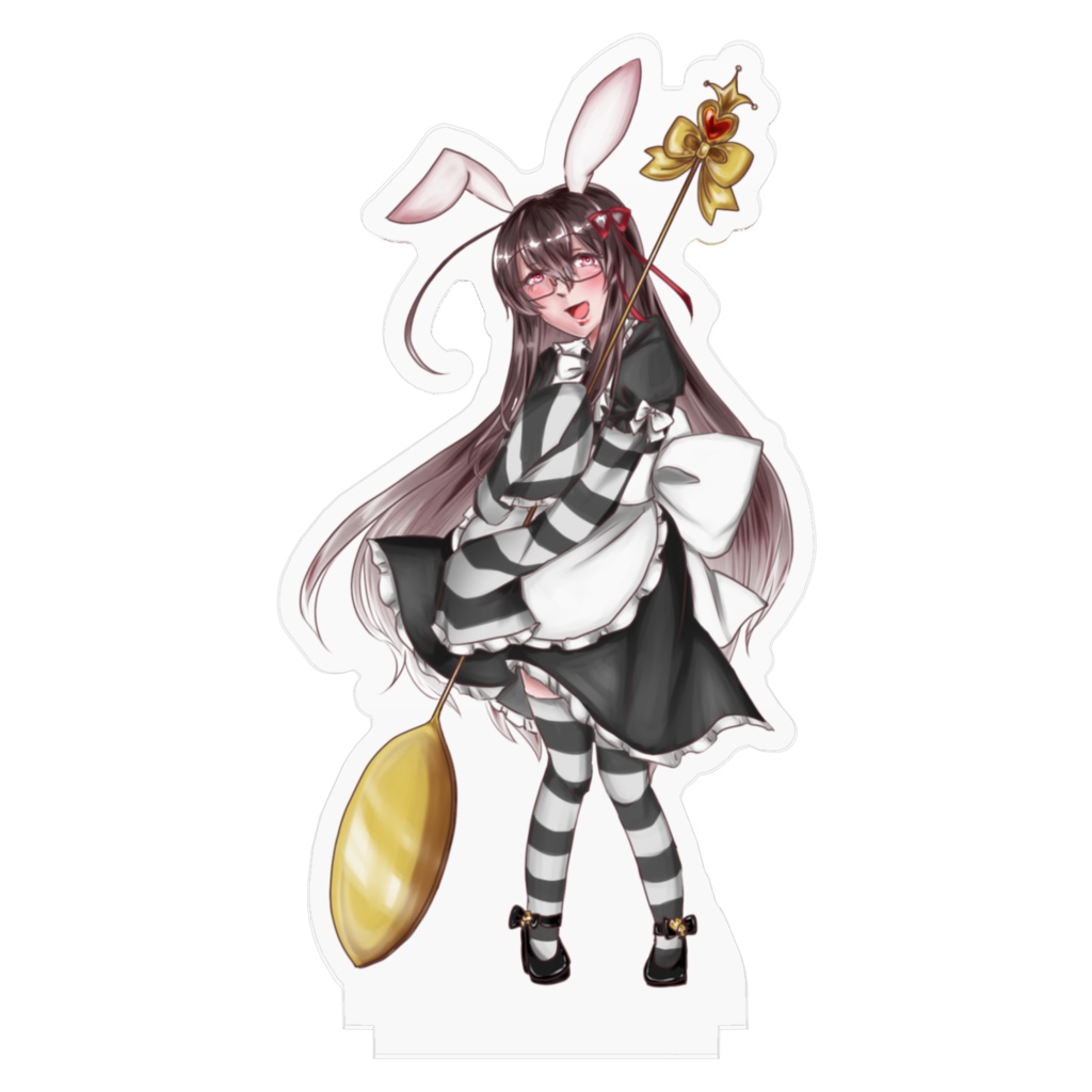 しろくろ♠ハクメイアリス♡アクスタ