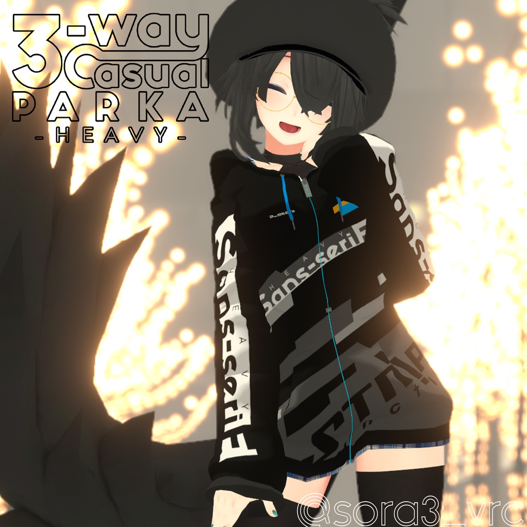 3-way Casual Parka -HEAVY-